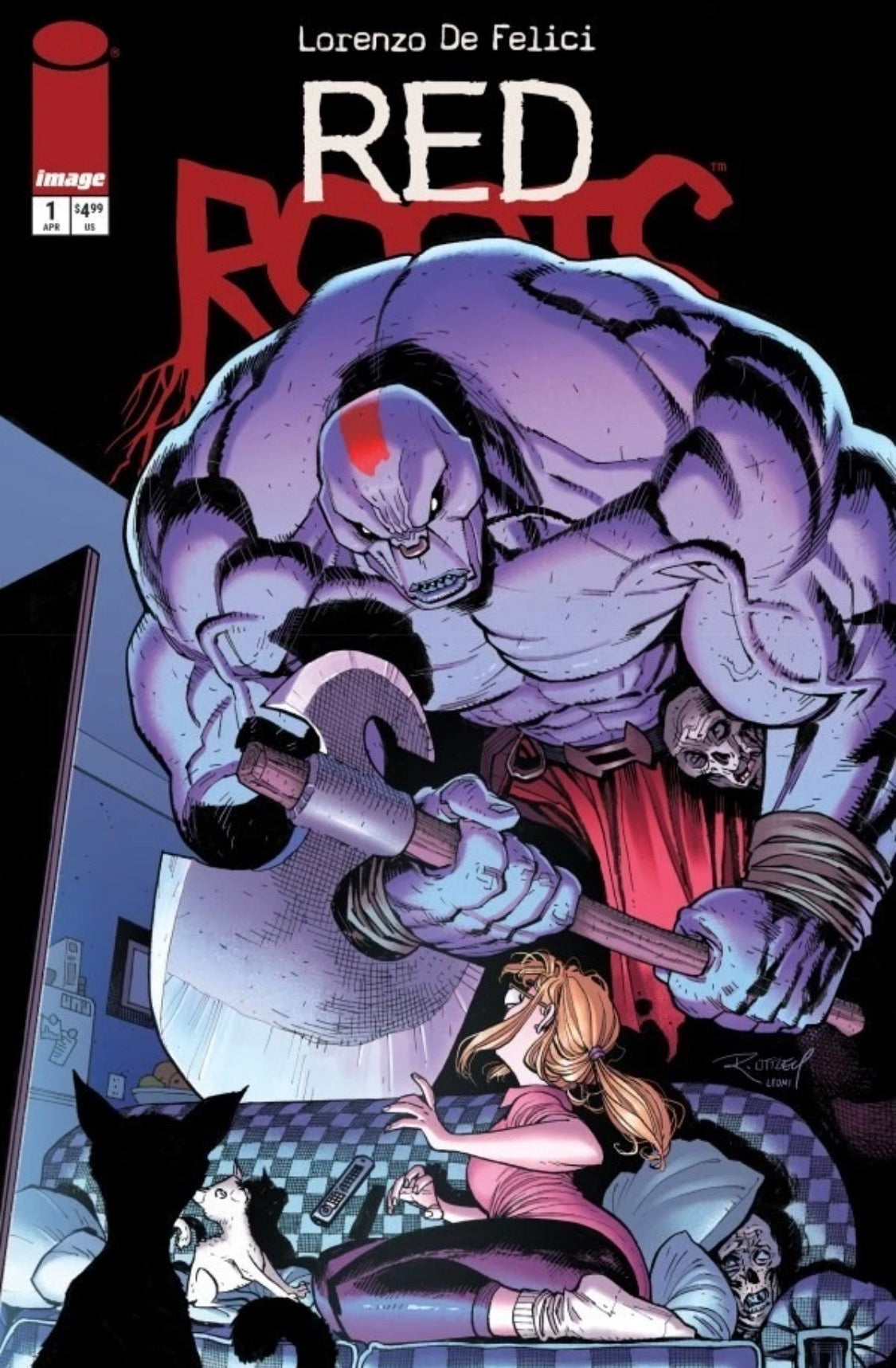 Red Roots #1 Ryan Ottley Cover Variant - First Printing - Image Comics Presale