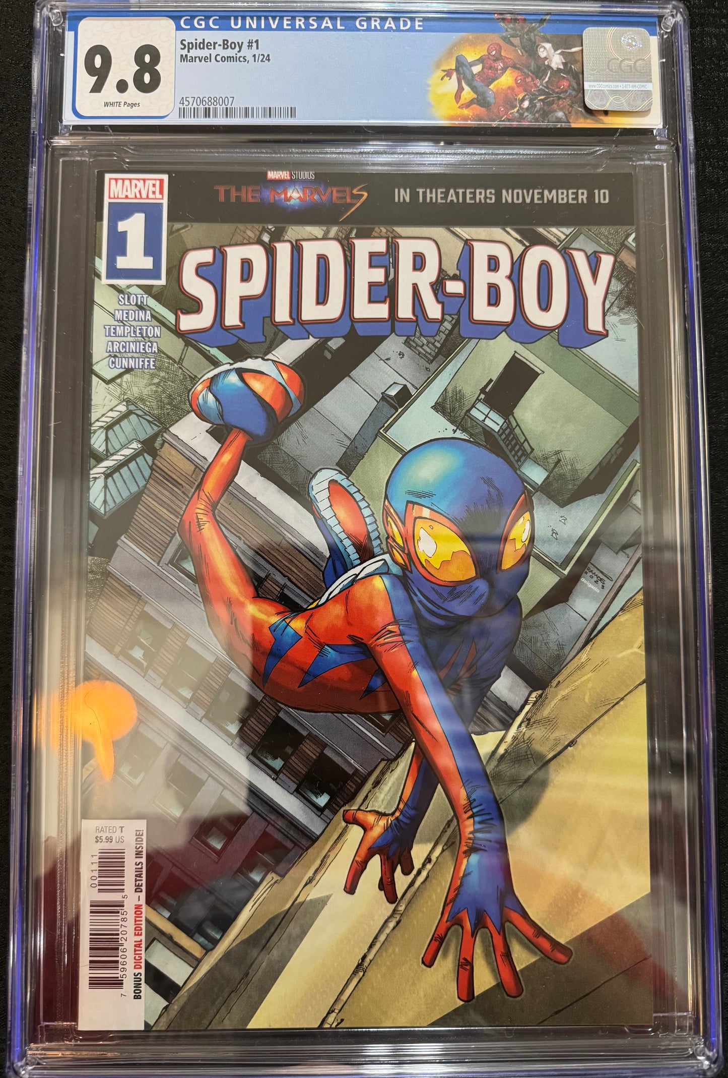 Spider-Boy #1 2024 - First Solo Series CGC 9.8