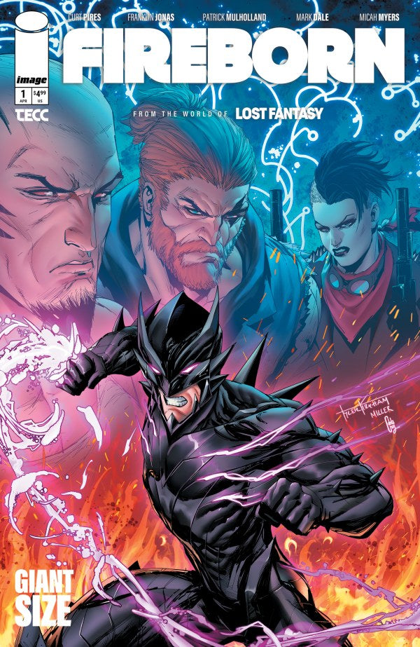 FIREBORN #1 Cover K Tyler Kirkham 1st Print- Image Comics Presale 4/15