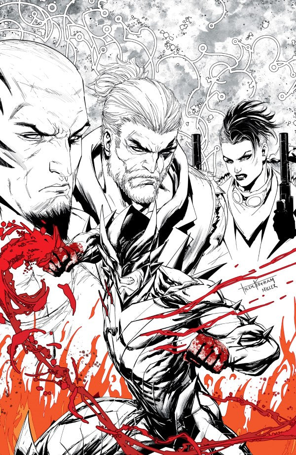 FIREBORN #1 Cover L Kirkham BW&Blood variant 1st Print- Image Comics Presale 4/15
