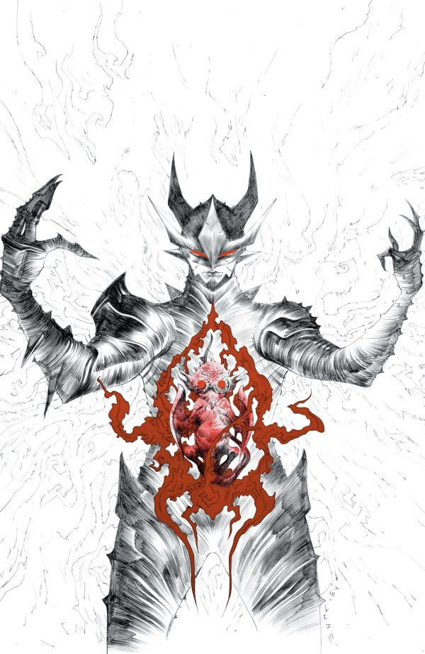 FIREBORN #1 Jae Lee 1:75 Black White and Blood Variant - Image Comics Presale 4/15
