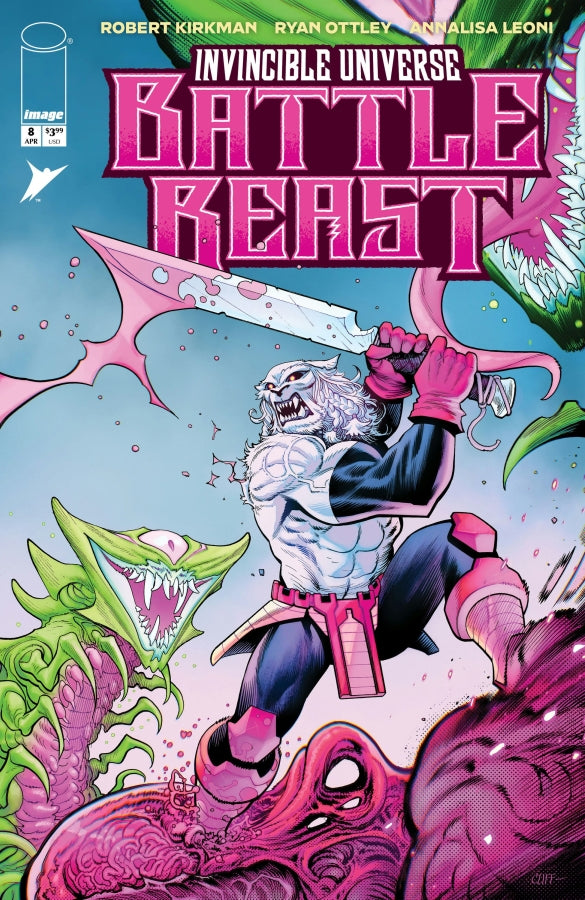 Invincible Universe: Battle Beast #8 Rathburn 1:25 incentive variant - Image Comics