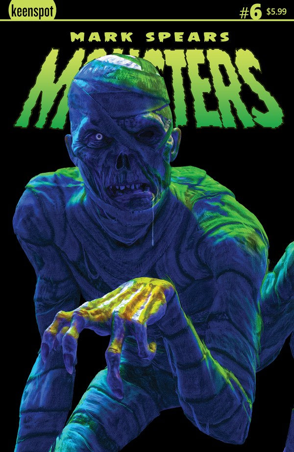 Mark Spears Monsters #6 Cover B Cursed Mummy- Keenspot Entertainment 2025