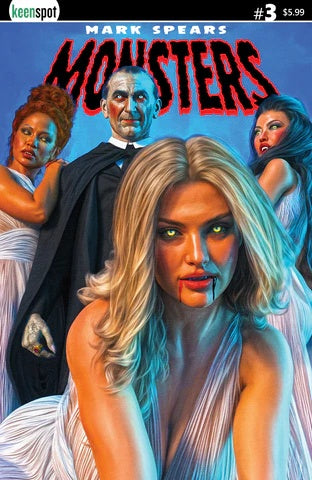 Mark Spears Monsters #3 Dracula & Brides- Keenspot Entertainment 2025