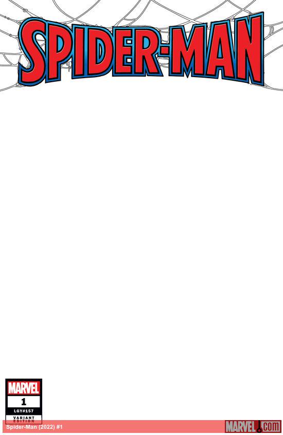 Spider-Man #1 (2022) Blank Cover