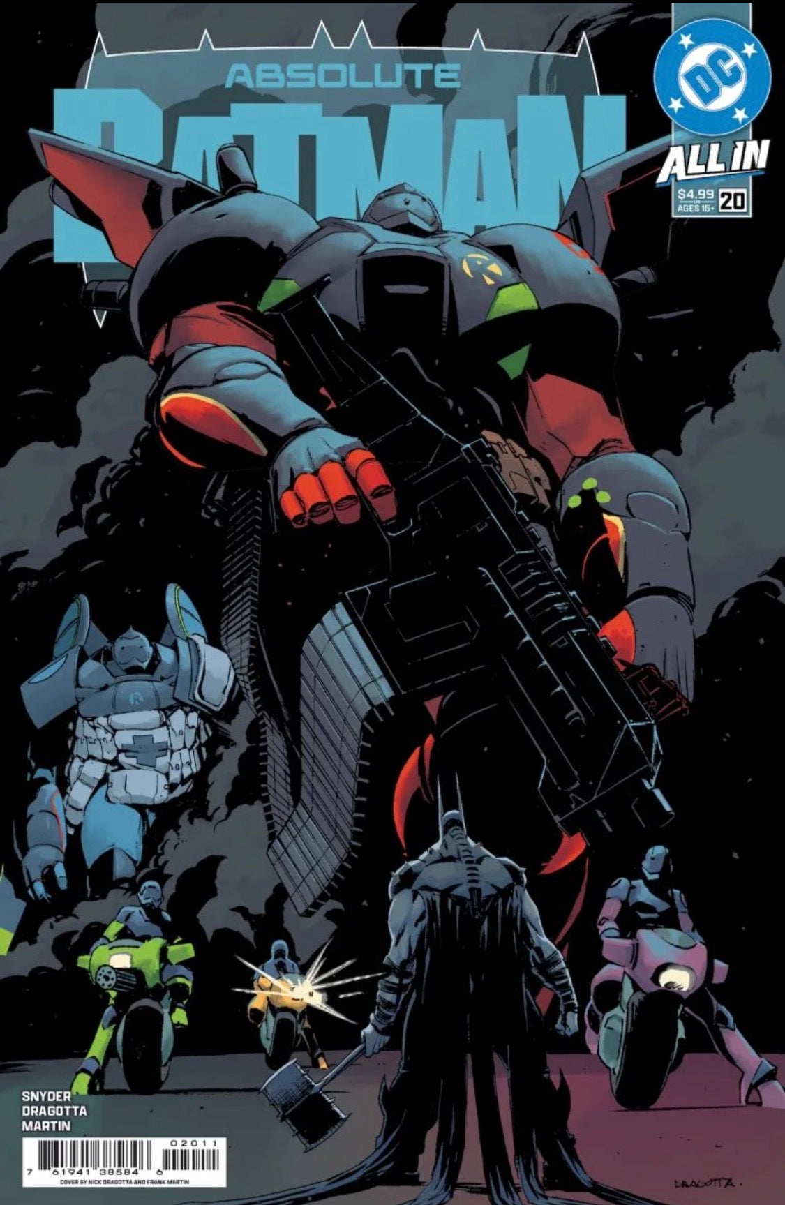 Absolute Batman #20 Cover A Dragotta - First Printing - DC Comics PRESALE 05/13/26