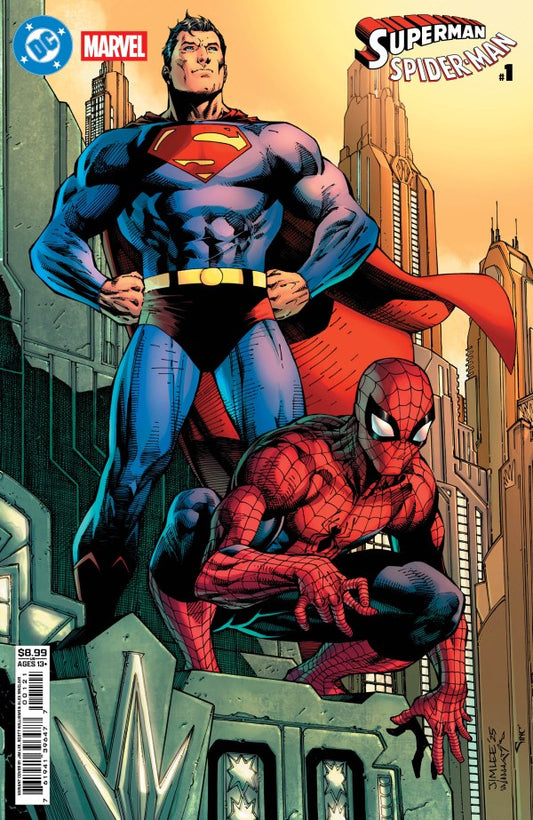 Superman/Spider-Man #1 - Jim Lee Variant DC & Marvel Comics 2026