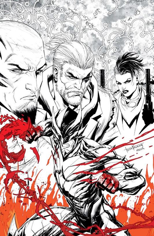 FIREBORN #1 Cover L Kirkham BW&Blood variant 1st Print- Image Comics Presale 4/15