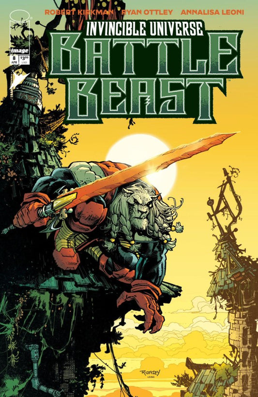 Invincible Universe: Battle Beast #8 Cover A Ryan Ottley - Image Comics
