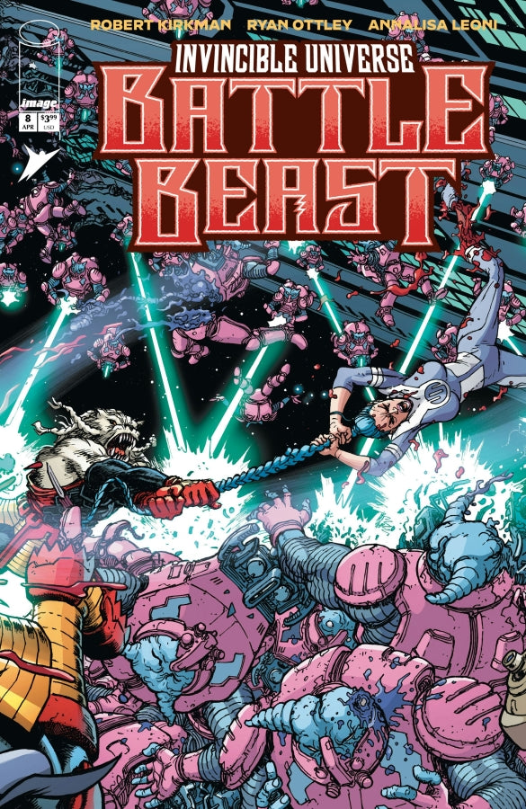 Invincible Universe: Battle Beast #8 Burnham 1:10 incentive variant - Image Comics