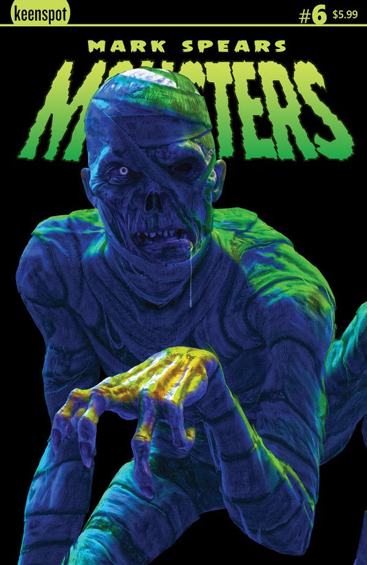 Mark Spears Monsters #6 Cover B Cursed Mummy- Keenspot Entertainment 2025
