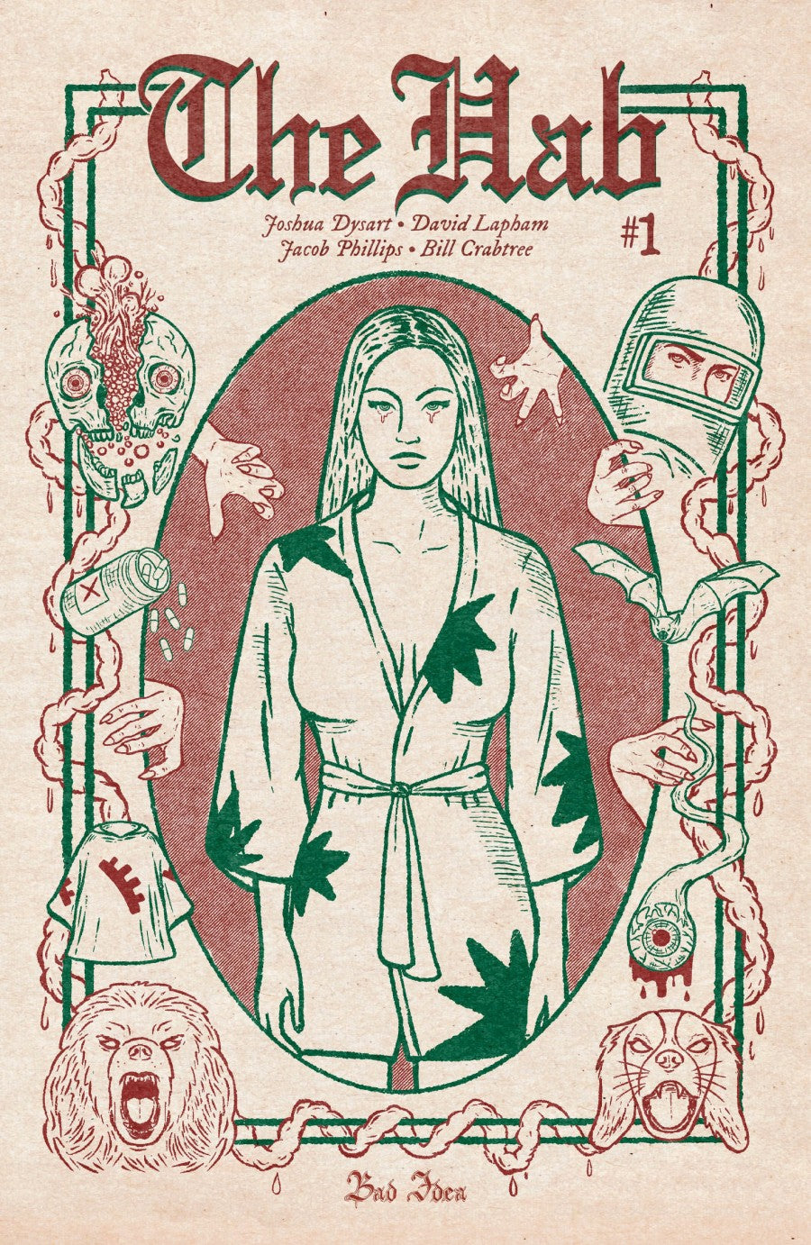 THE HAB #1 Cover B Lost Texts Variant- Bad Idea 4/15