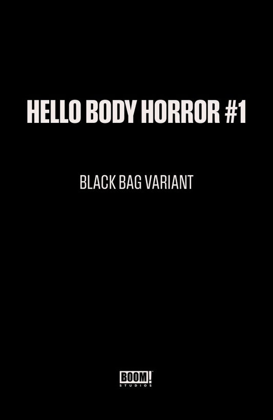Hello Body Horror #1 Black Bag Variant Cover C- Boom Studios 4/22